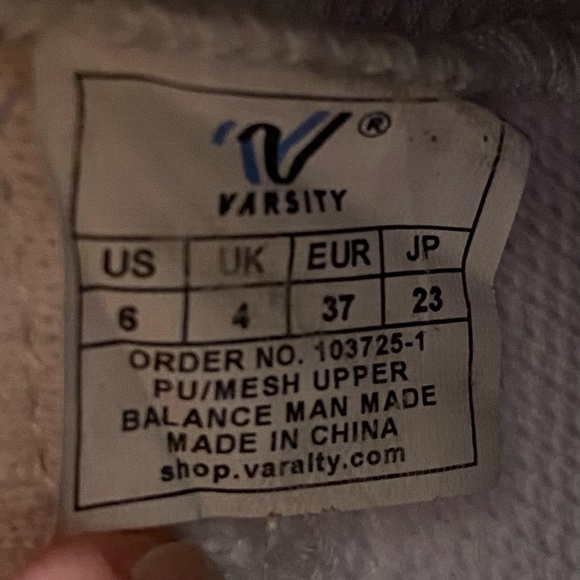 Varsity V4X Cheer Shoes Size 6 - Picture 6 of 6